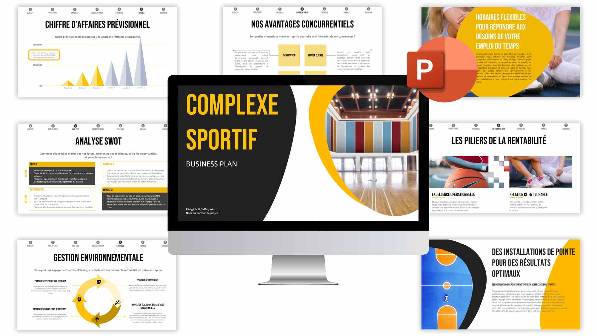 Complexe Sportif : Business Plan - Exemple rédigé à télécharger (PDF et ...