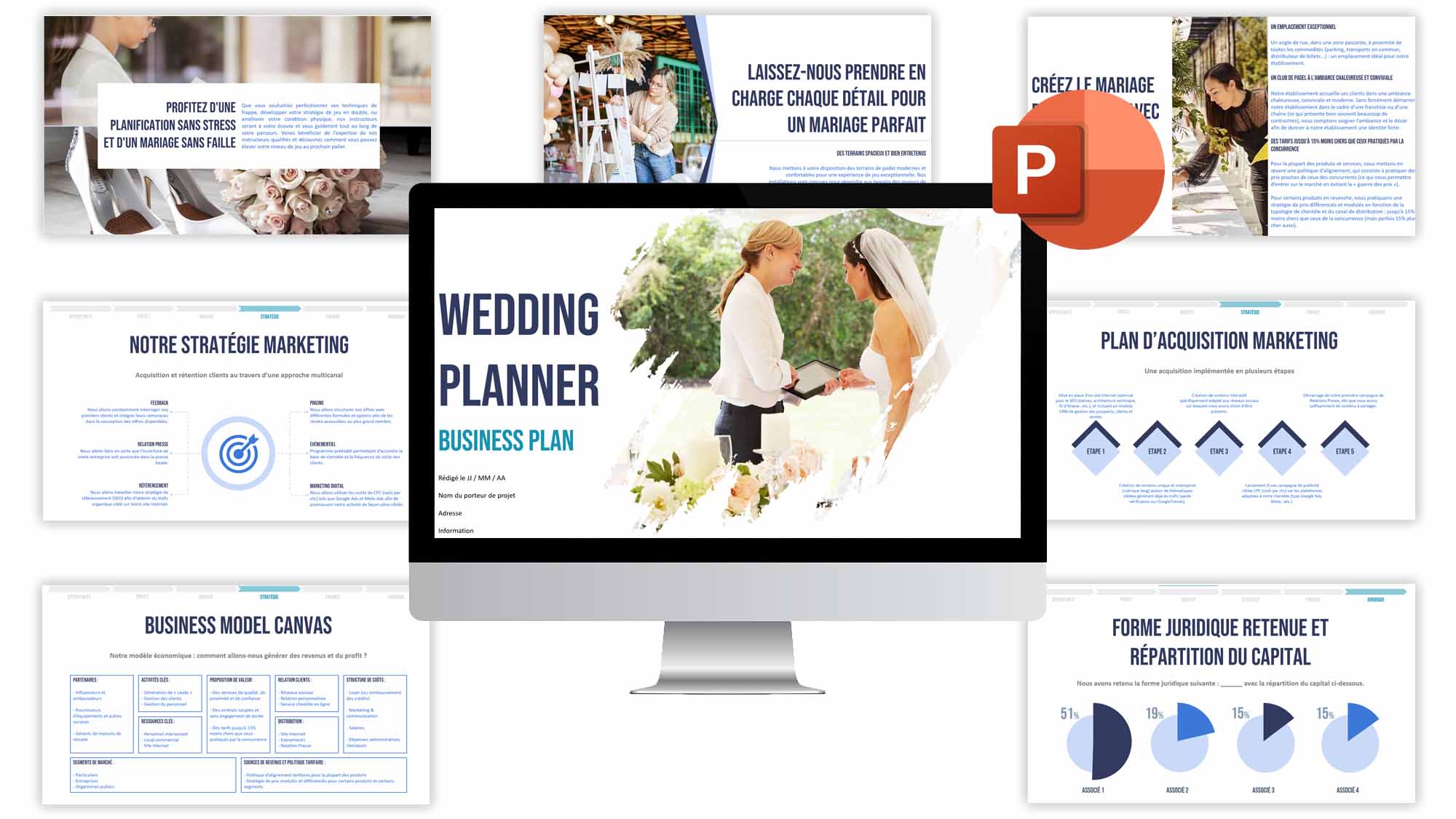 exemple business plan wedding planner