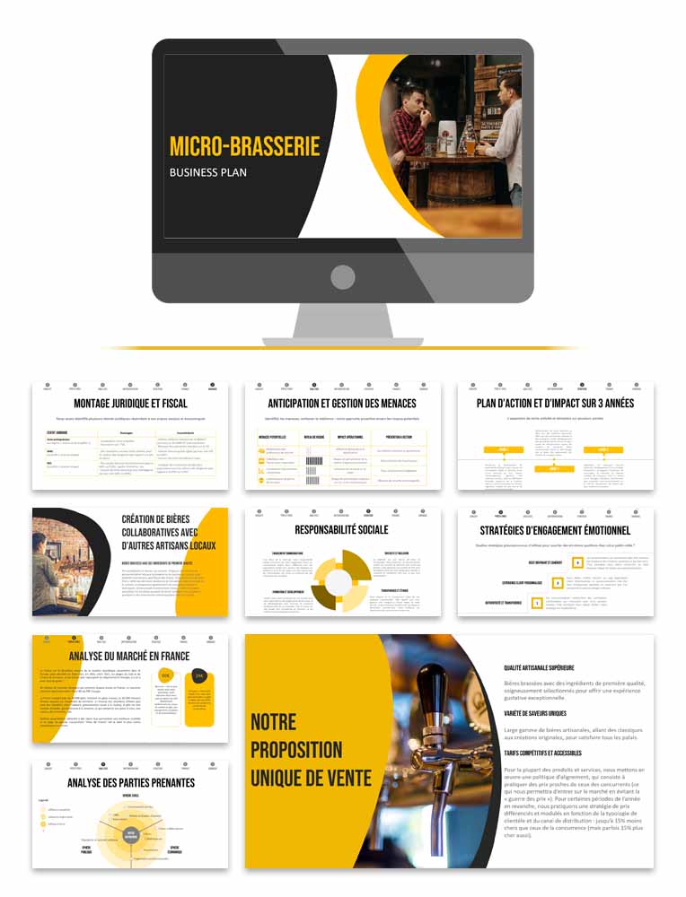 exemple business plan micro brasserie