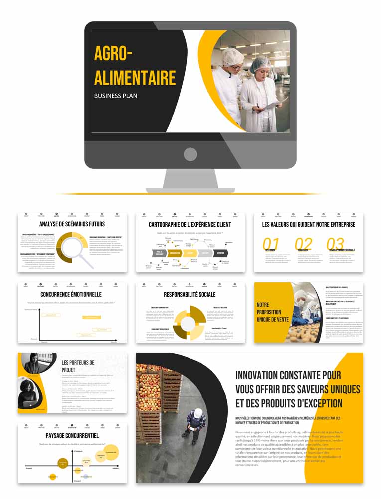 modele business plan agroalimentaire